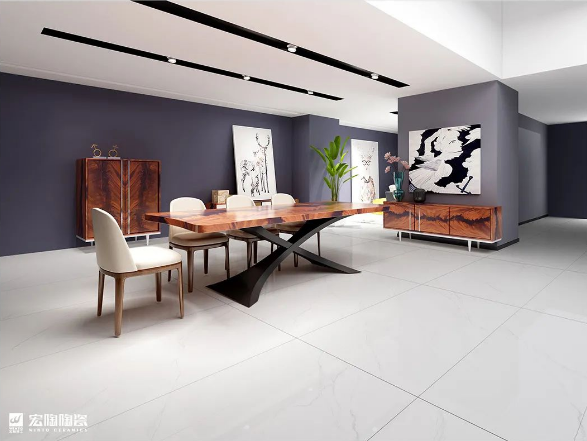 南宫28质感砖餐厅装修效果图