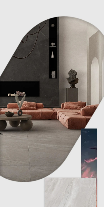 南宫28地砖.瓷砖{TG157185 雅典娜灰缎光系列750x1500mm效果图